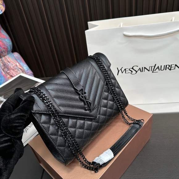 Yves Saint Laurent Handbags - "Chic Simplicity: YSL's Timeless Fashion Aesthetics"